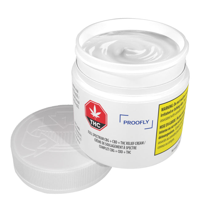 Full Spectrum CBG + CBD + THC Relief Cream