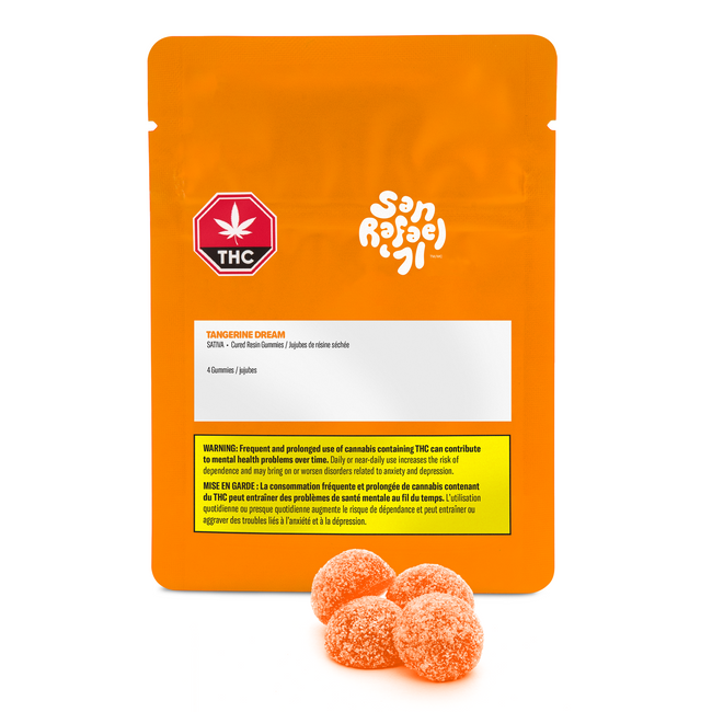 Tangerine Dream Cured Resin Gummies